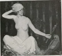 An illustration from Annual exhibition [electronic resource] : no jury, no prizes (1917)