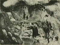 An illustration from Exhibition of paintings, drawings and sculpture. [electronic resource] : Tuesday, March 23d to Saturday, April 24th, 1915 (1915)