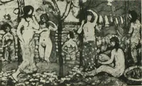 Picture 21 of 32 from Exhibition of paintings, drawings and sculpture. [electronic resource] : Tuesday, March 23d to Saturday, April 24th, 1915 (1915), leaf 29