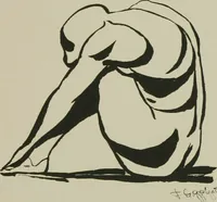 Picture 1 of 32 from Exhibition of paintings, drawings and sculpture. [electronic resource] : Tuesday, March 23d to Saturday, April 24th, 1915 (1915), leaf 8