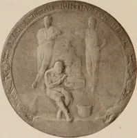 An illustration from The work of Emil Fuchs [electronic resource] : illustrating some of his representative paintings, sculpture, medals and studies. Issued on the occasion of an exhibition of his works under the auspices of Messrs. Cartier, February 7th to March 5th,1921. New York city (1921)