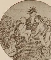 An illustration from The work of Emil Fuchs [electronic resource] : illustrating some of his representative paintings, sculpture, medals and studies. Issued on the occasion of an exhibition of his works under the auspices of Messrs. Cartier, February 7th to March 5th,1921. New York city (1921)