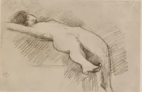 An illustration from The work of Emil Fuchs [electronic resource] : illustrating some of his representative paintings, sculpture, medals and studies. Issued on the occasion of an exhibition of his works under the auspices of Messrs. Cartier, February 7th to March 5th,1921. New York city (1921)