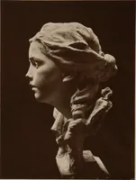 An illustration from The work of Emil Fuchs [electronic resource] : illustrating some of his representative paintings, sculpture, medals and studies. Issued on the occasion of an exhibition of his works under the auspices of Messrs. Cartier, February 7th to March 5th,1921. New York city (1921)