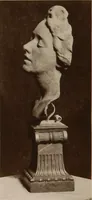 An illustration from The work of Emil Fuchs [electronic resource] : illustrating some of his representative paintings, sculpture, medals and studies. Issued on the occasion of an exhibition of his works under the auspices of Messrs. Cartier, February 7th to March 5th,1921. New York city (1921)