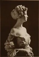 An illustration from The work of Emil Fuchs [electronic resource] : illustrating some of his representative paintings, sculpture, medals and studies. Issued on the occasion of an exhibition of his works under the auspices of Messrs. Cartier, February 7th to March 5th,1921. New York city (1921)