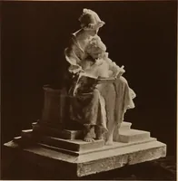 An illustration from The work of Emil Fuchs [electronic resource] : illustrating some of his representative paintings, sculpture, medals and studies. Issued on the occasion of an exhibition of his works under the auspices of Messrs. Cartier, February 7th to March 5th,1921. New York city (1921)