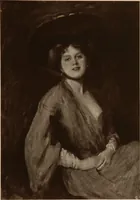 An illustration from The work of Emil Fuchs [electronic resource] : illustrating some of his representative paintings, sculpture, medals and studies. Issued on the occasion of an exhibition of his works under the auspices of Messrs. Cartier, February 7th to March 5th,1921. New York city (1921)