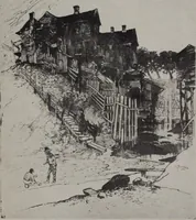 An illustration from Joseph Pennell [electronic resource] : etcher, illustrator, author (1907)