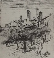 An illustration from Joseph Pennell [electronic resource] : etcher, illustrator, author (1907)