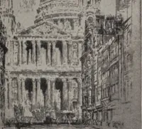 An illustration from Joseph Pennell [electronic resource] : etcher, illustrator, author (1907)