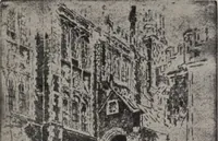 An illustration from Joseph Pennell [electronic resource] : etcher, illustrator, author (1907)
