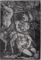 Picture 9 of 72 from Illustrated catalogue of a miscellaneous selection of rare engravings, etchings and original drawings of many schools and periods [electronic resource] : from the portfolios of R. Ederheimer Print-Cabinet (1915), leaf 16