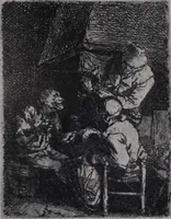Picture 11 of 72 from Illustrated catalogue of a miscellaneous selection of rare engravings, etchings and original drawings of many schools and periods [electronic resource] : from the portfolios of R. Ederheimer Print-Cabinet (1915), leaf 19