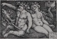 Picture 13 of 72 from Illustrated catalogue of a miscellaneous selection of rare engravings, etchings and original drawings of many schools and periods [electronic resource] : from the portfolios of R. Ederheimer Print-Cabinet (1915), leaf 21