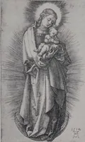 An illustration from Illustrated catalogue of a miscellaneous selection of rare engravings, etchings and original drawings of many schools and periods [electronic resource] : from the portfolios of R. Ederheimer Print-Cabinet (1915)