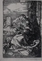 Picture 27 of 72 from Illustrated catalogue of a miscellaneous selection of rare engravings, etchings and original drawings of many schools and periods [electronic resource] : from the portfolios of R. Ederheimer Print-Cabinet (1915), leaf 37