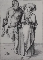 An illustration from Illustrated catalogue of a miscellaneous selection of rare engravings, etchings and original drawings of many schools and periods [electronic resource] : from the portfolios of R. Ederheimer Print-Cabinet (1915)