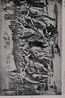 An illustration from Illustrated catalogue of a miscellaneous selection of rare engravings, etchings and original drawings of many schools and periods [electronic resource] : from the portfolios of R. Ederheimer Print-Cabinet (1915)