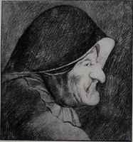 An illustration from Illustrated catalogue of a miscellaneous selection of rare engravings, etchings and original drawings of many schools and periods [electronic resource] : from the portfolios of R. Ederheimer Print-Cabinet (1915)