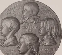 An illustration from Catalogue of the international exhibition of contemporary medals. March, 1910 [electronic resource] (1911)