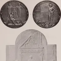 An illustration from Catalogue of the international exhibition of contemporary medals. March, 1910 [electronic resource] (1911)