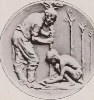 An illustration from Catalogue of the international exhibition of contemporary medals. March, 1910 [electronic resource] (1911)