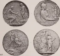An illustration from Catalogue of the international exhibition of contemporary medals. March, 1910 [electronic resource] (1911)