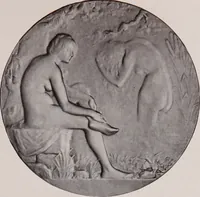 An illustration from Catalogue of the international exhibition of contemporary medals. March, 1910 [electronic resource] (1911)