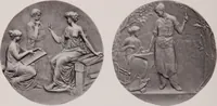 An illustration from Catalogue of the international exhibition of contemporary medals. March, 1910 [electronic resource] (1911)
