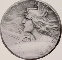 An illustration from Catalogue of the international exhibition of contemporary medals. March, 1910 [electronic resource] (1911)