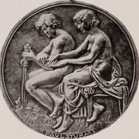 An illustration from Catalogue of the international exhibition of contemporary medals. March, 1910 [electronic resource] (1911)