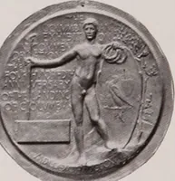 An illustration from Catalogue of the international exhibition of contemporary medals. March, 1910 [electronic resource] (1911)