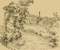 An illustration from Boating trips on New England rivers (1884)