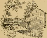 An illustration from Boating trips on New England rivers (1884)