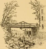 An illustration from Boating trips on New England rivers (1884)