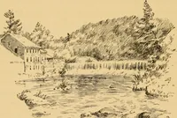 An illustration from Boating trips on New England rivers (1884)