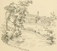 An illustration from Boating trips on New England rivers (1884)