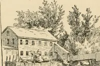 An illustration from Boating trips on New England rivers (1884)