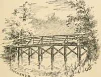 An illustration from Boating trips on New England rivers (1884)