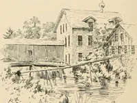 An illustration from Boating trips on New England rivers (1884)