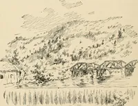 An illustration from Boating trips on New England rivers (1884)