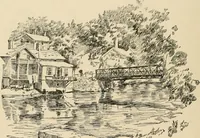 An illustration from Boating trips on New England rivers (1884)