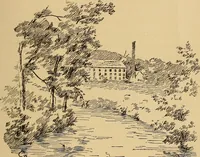 An illustration from Boating trips on New England rivers (1884)