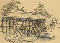 An illustration from Boating trips on New England rivers (1884)