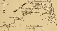 An illustration from Boating trips on New England rivers (1884)