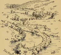 An illustration from Boating trips on New England rivers (1884)