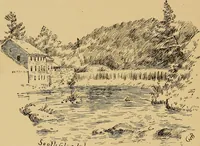 An illustration from Boating trips on New England rivers (1884)