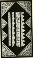 An illustration from Bobbins of Belgium; a book of Belgian lace, lace-workers, lace-schools and lace-villages (1920)