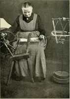 Picture 15 of 77 from Bobbins of Belgium; a book of Belgian lace, lace-workers, lace-schools and lace-villages (1920), leaf 81